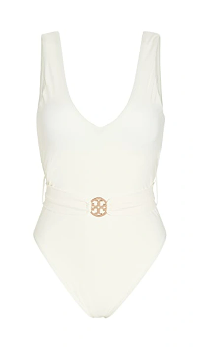 Shop Tory Burch Miller One Piece New Ivory