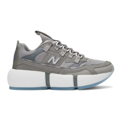 Shop New Balance Grey Jaden Smith Edition Vision Racer Sneakers