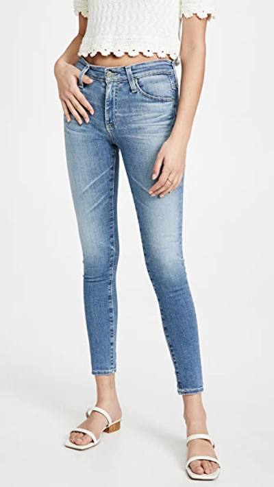 Shop Ag Farrah Skinny Ankle Jeans In 19 Years Elevation