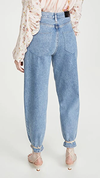 Shop Goldsign The Curved Jeans In Tate