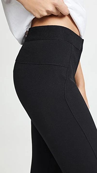 Veronica Beard Hibiscus Scuba Pant In Black