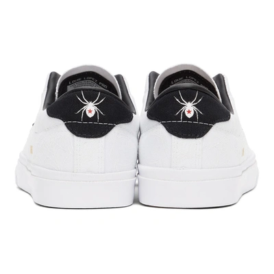 Shop Converse White Spider Cons Louie Lopez Pro Sneakers In Ox White/black