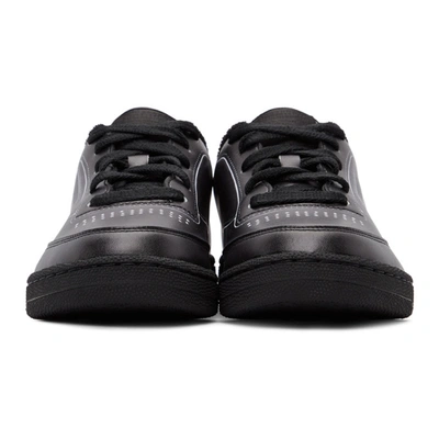 Shop Maison Margiela Black Reebok Edition Project 0 Sneakers