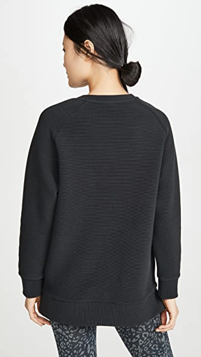 Shop Varley Manning Sweatshirt Black