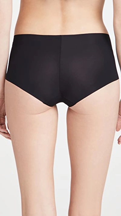 Hanky Panky Breathe Boyshorts 3 Pack In Black/taupe/granite
