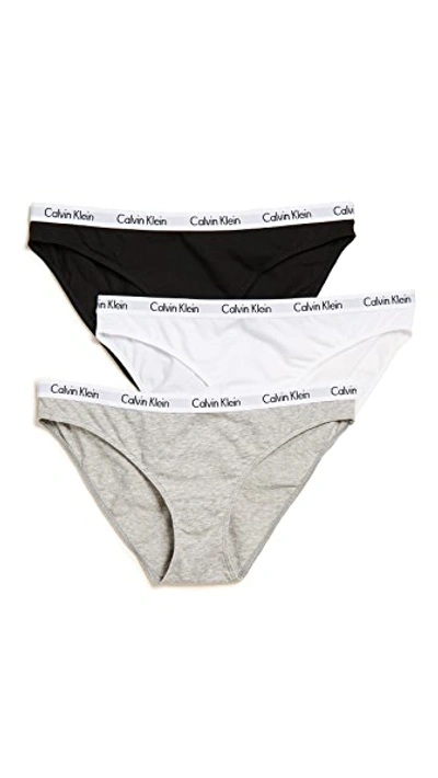 Calvin Klein Underwear Carousel 3 Pack Panties In Multi