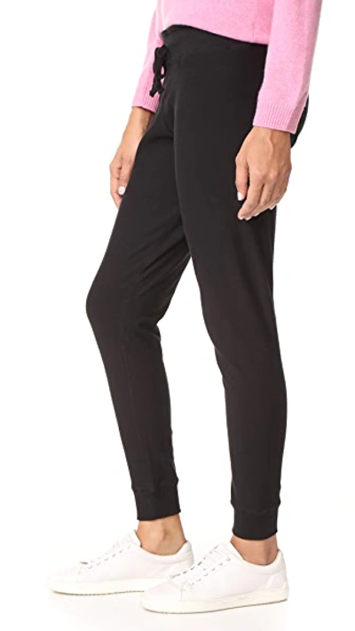Shop Plush Super Soft Skinny Sweatpants In Black