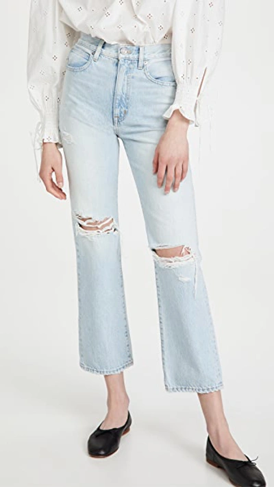 Shop Slvrlake London Ankle Jeans In Heartbreak Hotel