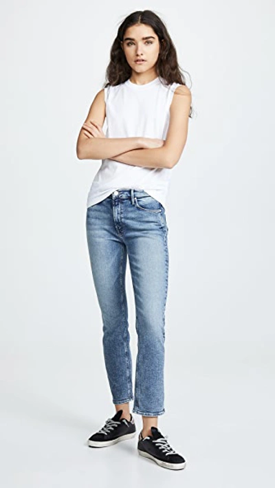 Atm Anthony Thomas Melillo Cropped Stretch-pima Cotton Jersey Tank In White