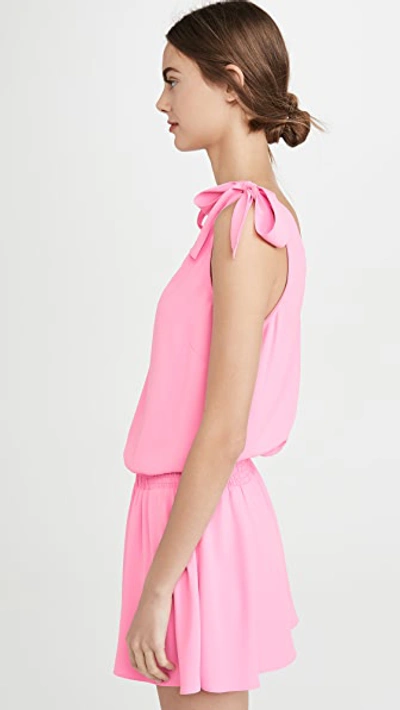 Shop Amanda Uprichard Josephine Dress Shocking Pink
