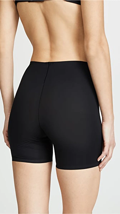 Shop Spanx Thinstincts Girl Shorts In Very Black