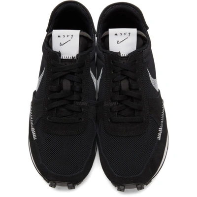 Shop Nike Black Dbreak-type Sneakers In Black/white