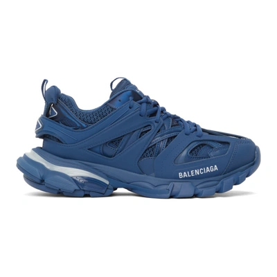 snemand garage Benign Balenciaga Track Sneaker Blue And Grey | ModeSens