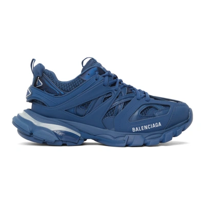 Balenciaga Track Sneaker Blue And Grey | ModeSens