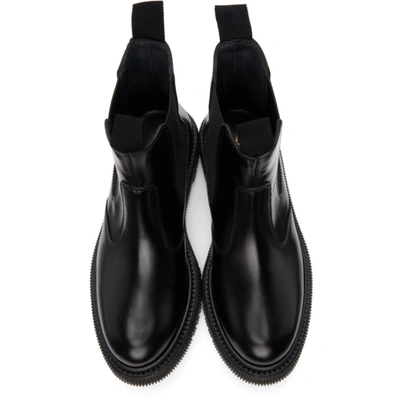 Shop Adieu Black Type 156 Chelsea Boots In Black/black