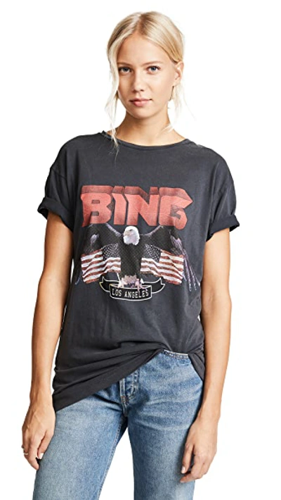 Shop Anine Bing Vintage Bing T Black Xs