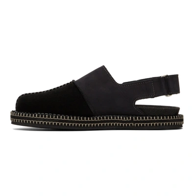 Shop Jacquemus Black 'les Mules Blé' Loafers