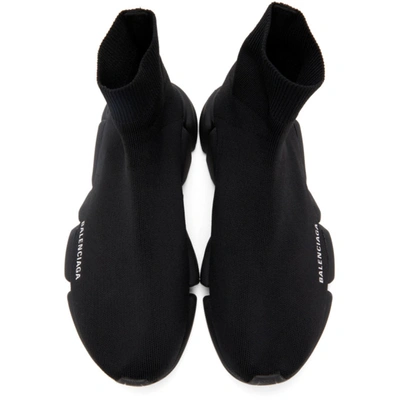 Shop Balenciaga Black Speed 2.0 Sneakers In 1013 Black