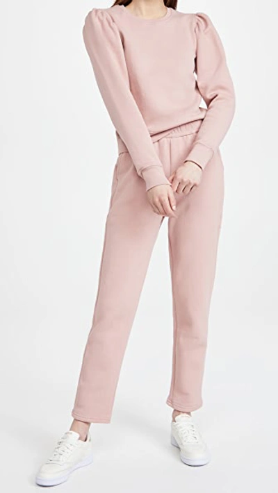 Shop A.l.c Rayna Sweatshirt In Baby Pink