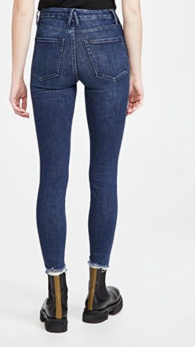 Shop Good American Good Legs Jeans In Blue653