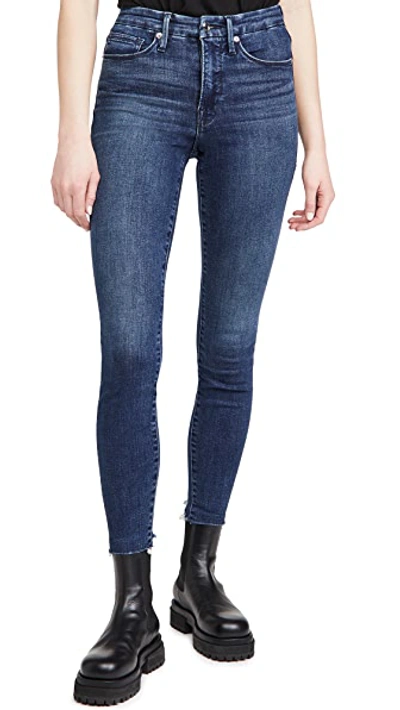 Shop Good American Good Legs Jeans In Blue653