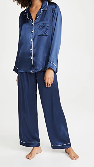 FIVEKISSES SILK PJ SET KISSK30014