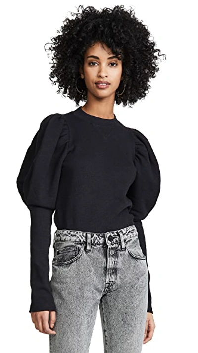 Shop Ulla Johnson Philo Sweatshirt Jet