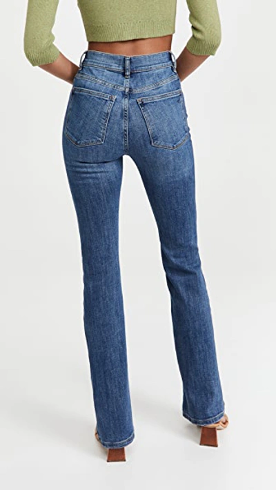 Dl 1961 Bridget Boot High Rise Instasculpt Jeans In Admiral (performance)