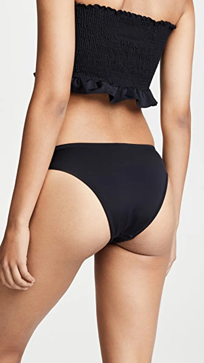 Shop Peixoto Cayo Bikini Bottoms In Black