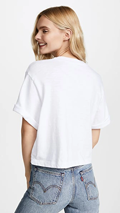 Cotton Citizen The Tokyo Crop Tee In White