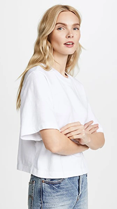 Cotton Citizen The Tokyo Crop Tee In White