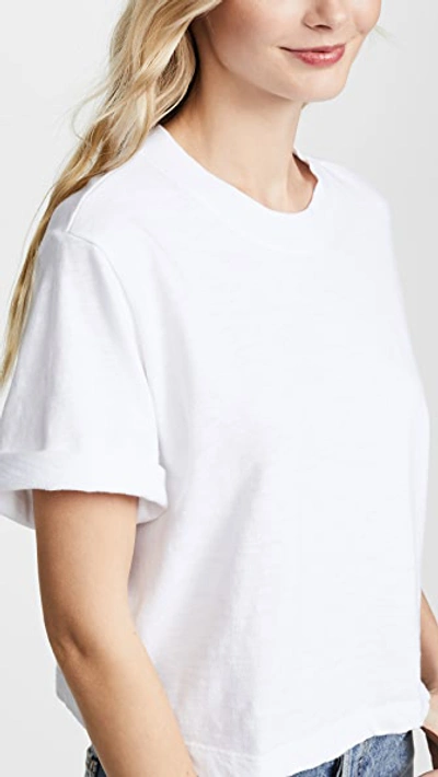 Cotton Citizen The Tokyo Crop Tee In White
