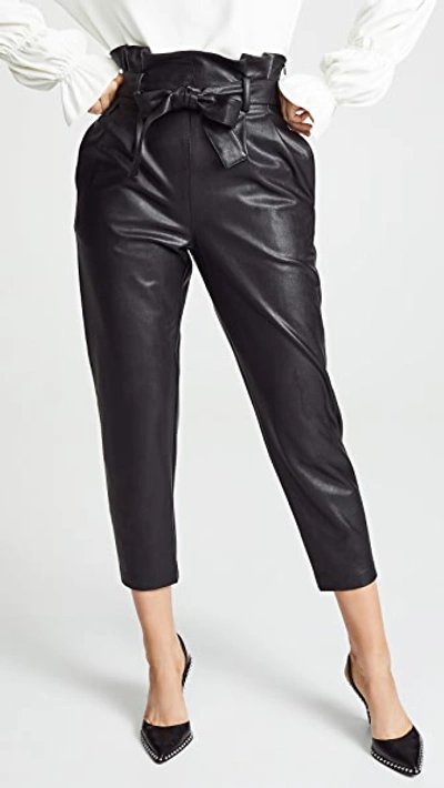 Shop Amanda Uprichard Tessi Pants In Black