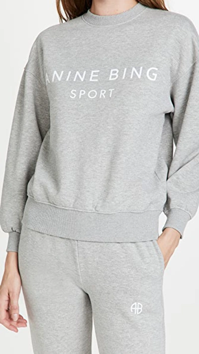 Shop Anine Bing Ab Sport Evan Sweatshirt