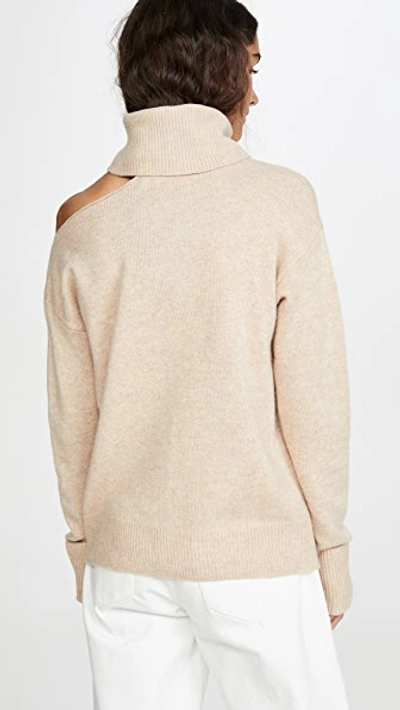 Shop Paige Raundi Sweater In Camel