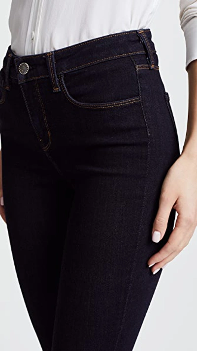 Shop L Agence Margot Skinny Jeans In Midnight