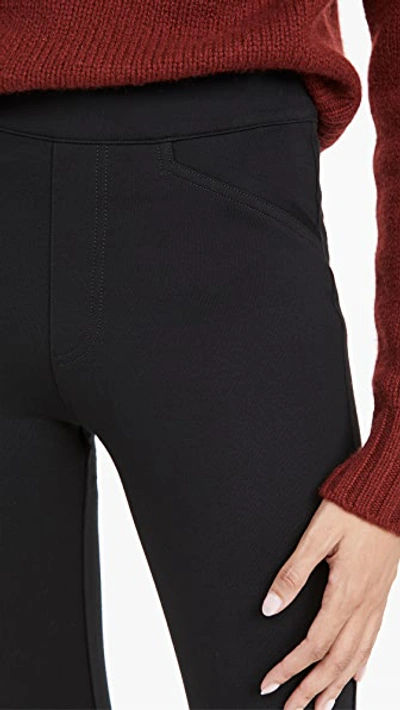 Spanx Backseam Skinny Pants In Classic Black