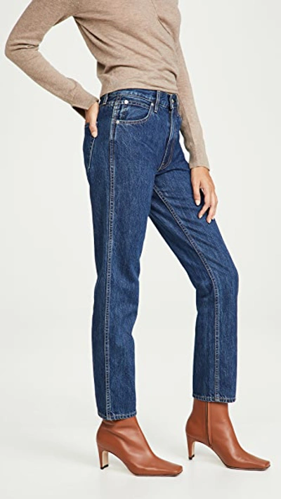 Shop Slvrlake Virginia Tapered Leg Jeans Claremont