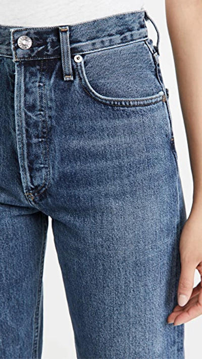 Agolde 90s Pinch Waist High Rise Straight Jeans Portrait 31 In Portrait