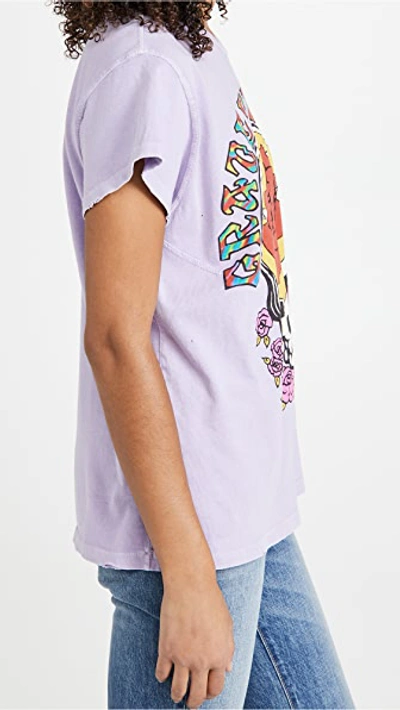 Shop Madeworn Grateful Dead Tee In Lilac