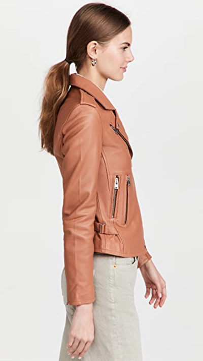 Shop Iro Newhan Leather Jacket