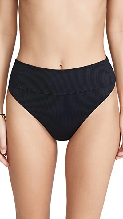 Shop Beach Riot Highway Bikini Bottoms Black