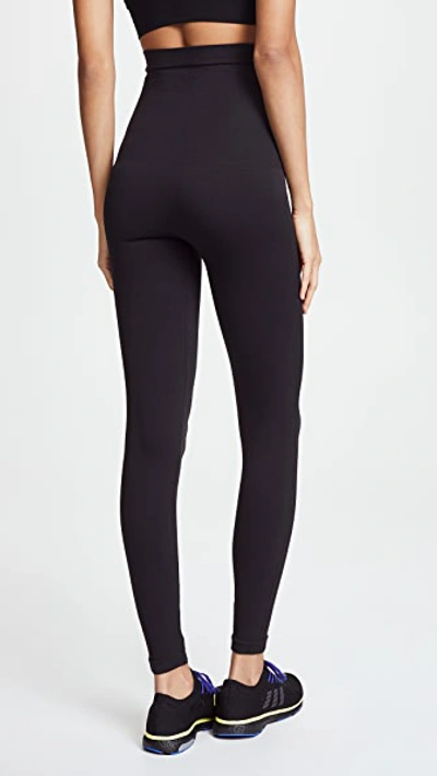 Shop Spanx High Waisted Look At Me Now Leggings Very Black