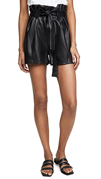 Shop Amanda Uprichard Tessi Shorts In Black