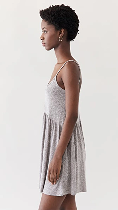 Shop Z Supply Kona Triblend Dress In Heather Grey