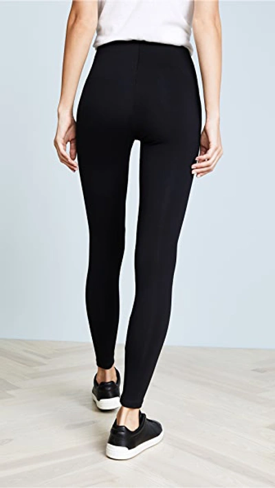 Commando Perfect Control Leggings, Black In Black