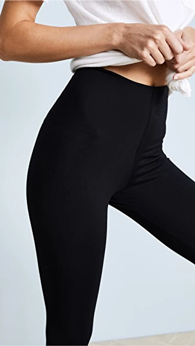 Commando Perfect Control Leggings, Black In Black