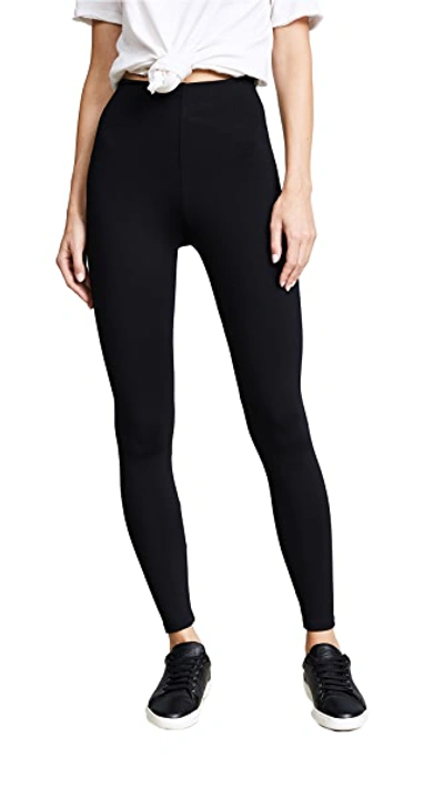 Commando Perfect Control Leggings, Black In Black