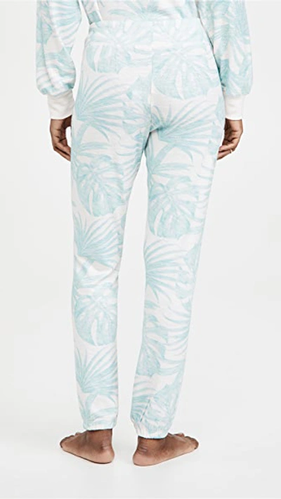 Shop Z Supply Ava Palm Joggers In Pink Mist