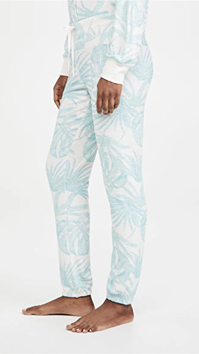 Shop Z Supply Ava Palm Joggers In Pink Mist